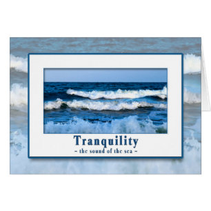 TRANQUILITY - SOUND OF THE SEA- MULTI-PURPOSE CARD