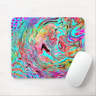 Tranquillity Abstract Fluid Art  Mouse Pad