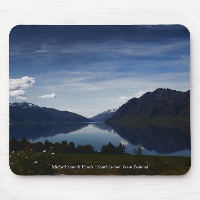 Tranquillity Blues #2 New Zealand Mousepad (Front)