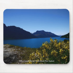 Tranquillity Blues South Island, New Zealand Mouse Pad