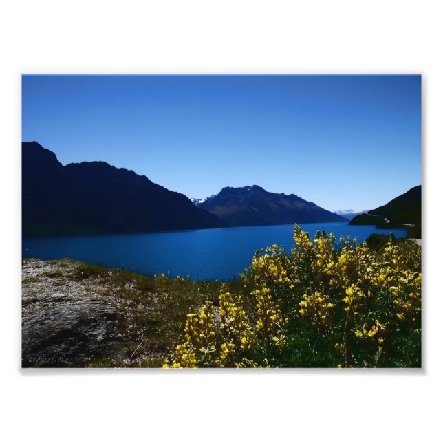 Tranquillity Blues South Island, New Zealand Photo (Front)