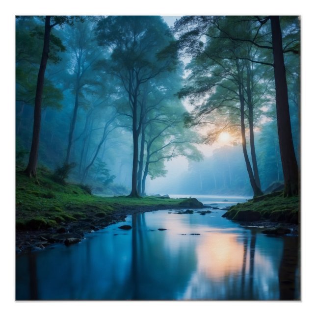 Tranquillity by the Bend Poster (Front)