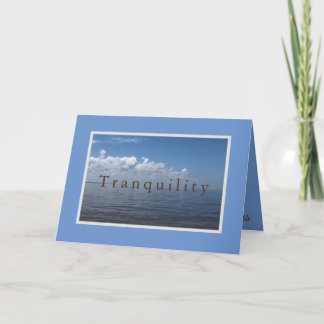 Tranquillity Card