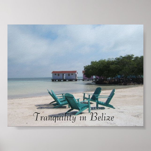 Tranquillity in Belise Poster (Front)