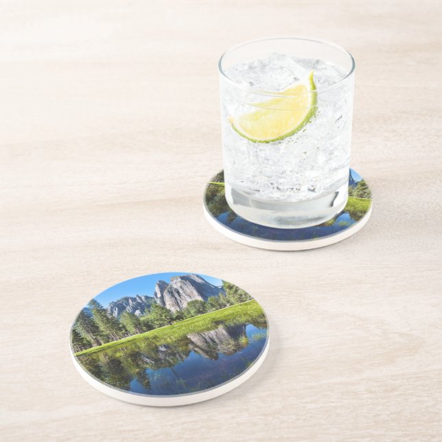 Tranquillity In Yosemite Coaster (Side)
