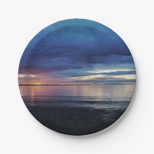Tranquillity Paper Plate (Front)