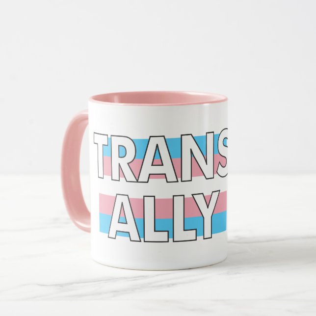TRANS ALLY MUG (Front Left)