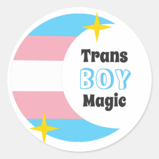 Trans Boy Magic Stickers