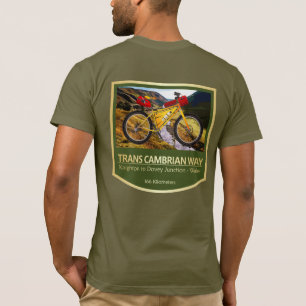 Trans Cambrian Way (bike2) T-Shirt