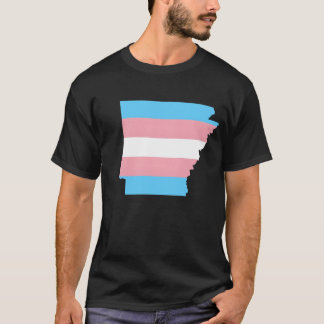 Trans Flag Arkansas LGBT Pride Support gift T-Shirt