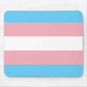 Trans Flag Mouse Pad