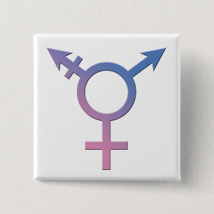 Trans / Genderqueer Pride Button