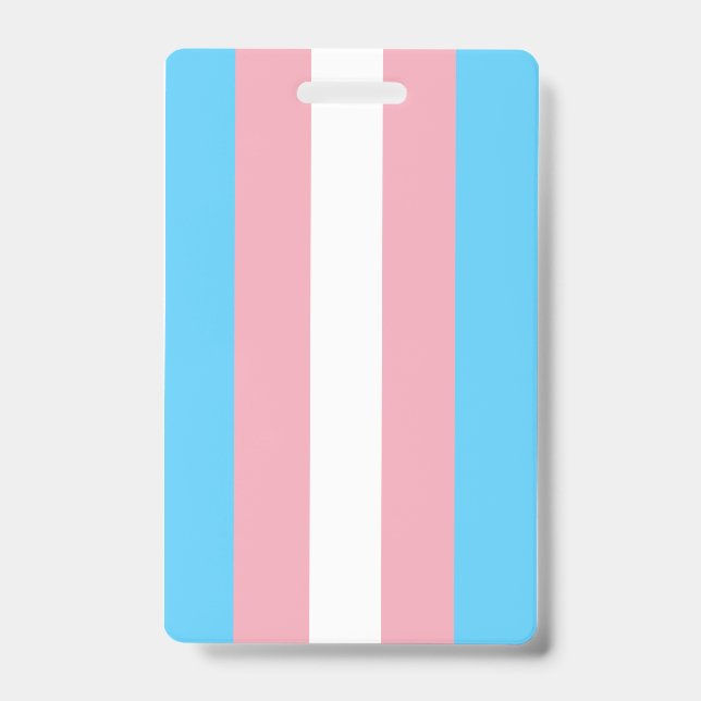 trans ID badge (Front)