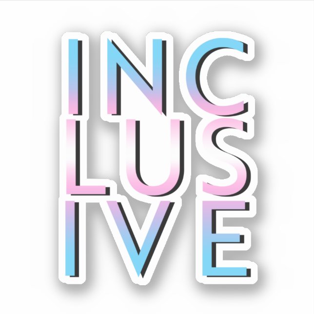 Trans Inclusive Colours (Front)