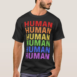 Trans LGBT Q Ally Rights Human Transgender Pride P T-Shirt