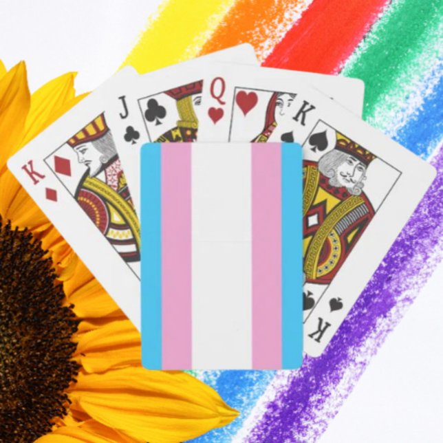 Trans Pride Deck Playing Cards (Creator Uploaded)