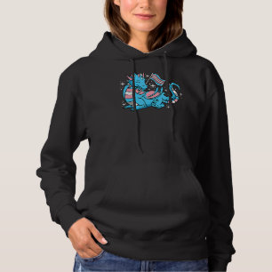 Trans Pride Dragon Hoodie