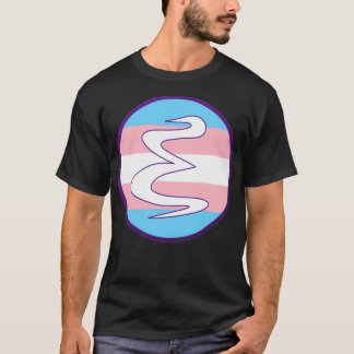 Trans Pride Emacs Logo T-Shirt