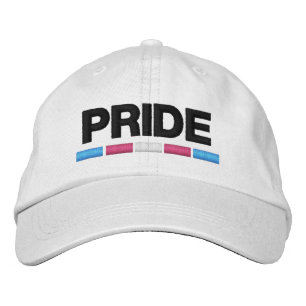 Trans Pride Embroidered Hat