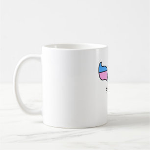 Trans Pride Flag Chai Coffee Mug