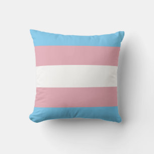 Trans Pride Flag Cushion
