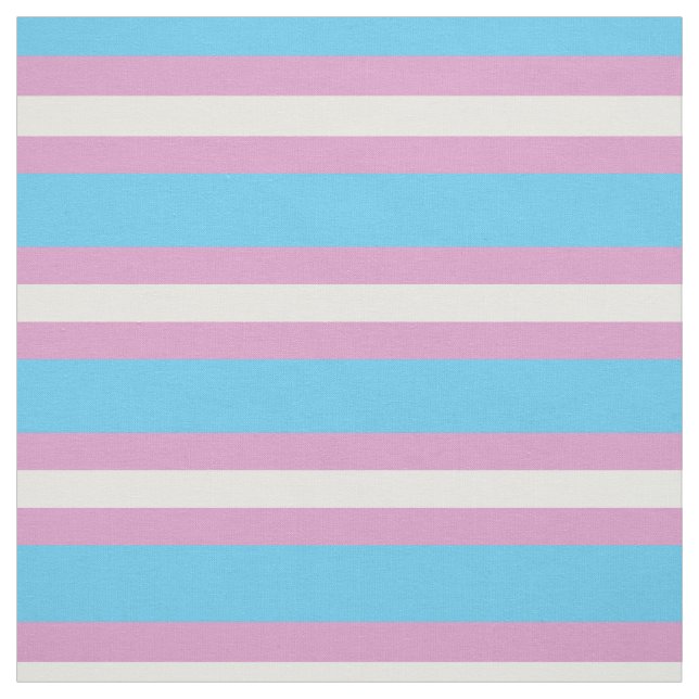 Trans Pride Flag Fabric (Swatch)