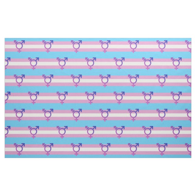 Trans Pride Flag Fabric (Fat Quarter)