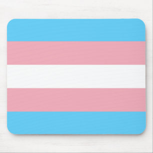 Trans Pride Flag Mouse Pad