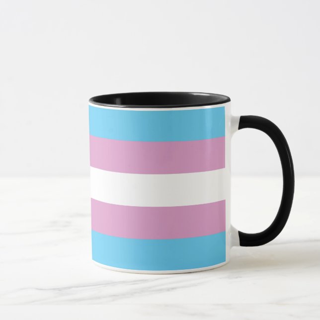 Trans Pride Flag Mug (Right)