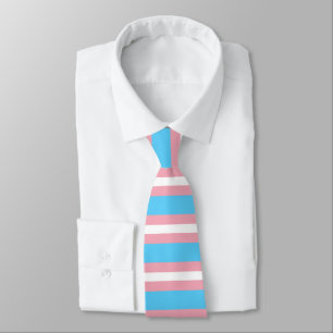 Trans Pride Flag Tie