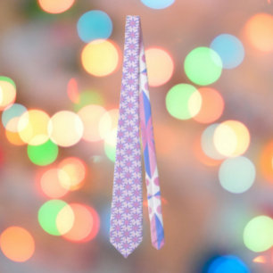 Trans Pride Floral Tie: Bloom with Pride Tie