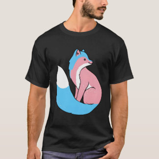 Trans Pride Fox Transgender T-Shirt