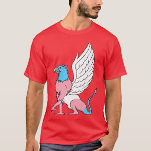 Trans Pride Gryphon Transgender T-Shirt