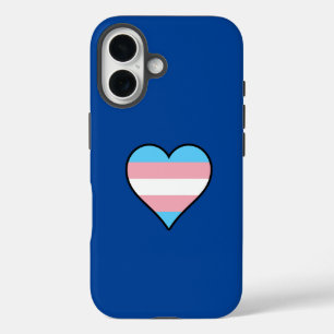 Trans Pride Heart iPhone 16 Case