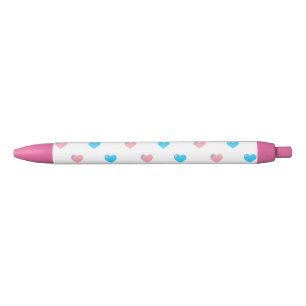 Trans Pride Hearts Pen
