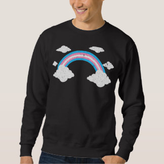 Trans Pride Month Lgbtq Transsexual Flag Rainbow T Sweatshirt