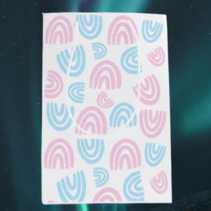 Trans Pride Pastel Rainbow Gift Bag