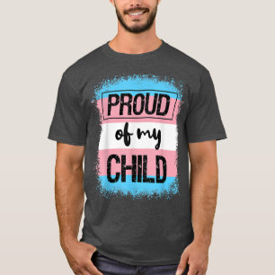 Trans Pride Proud Dad Mum of My Child LGBTQ Transg T-Shirt