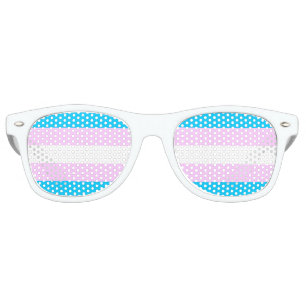 Trans Pride! Retro Sunglasses
