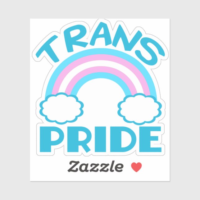 Trans Pride Transgender Flag Rainbow (Sheet)