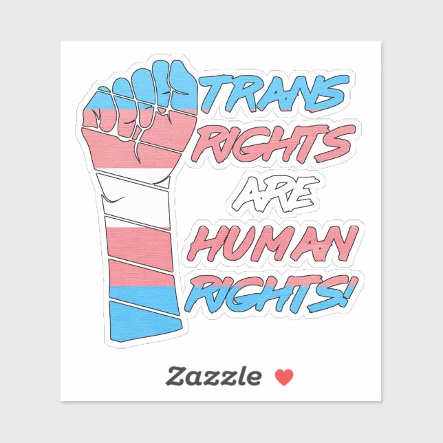 Trans Rights Are Human Rights  (Sheet)