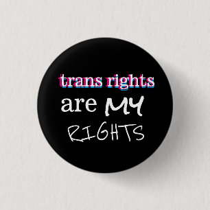trans rights are my rights button