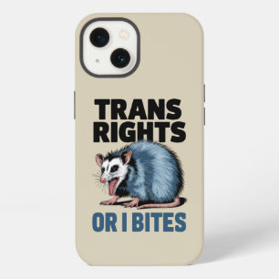 Trans Rights Or I Bites Gay Funny Lgbtq Pride  iPhone 13 Case