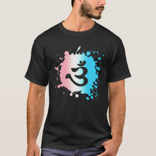 Trans Transgender LGBTQ LGBT Yoga Meditation Gay P T-Shirt