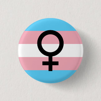 Trans Woman Pride 3 Cm Round Badge