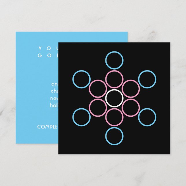 tranSacred circles Invitation (Front/Back)