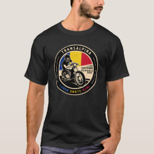 Transalpina Romania Motorcycle T-Shirt
