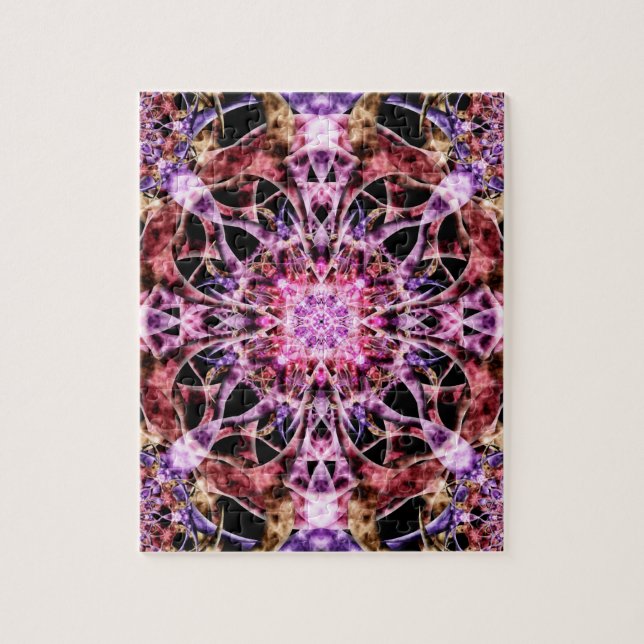 Transcendance Mandala Jigsaw Puzzle (Vertical)