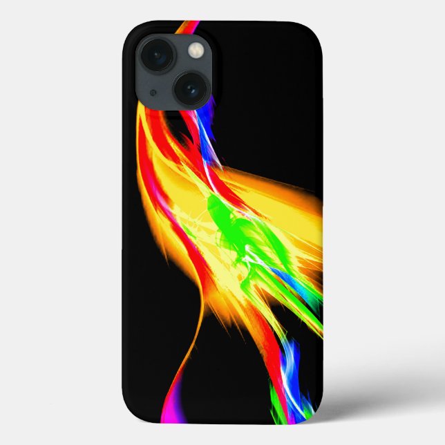 Transcendence Rainbow Birth Takes Flight Abstract Case-Mate iPhone Case (Back)