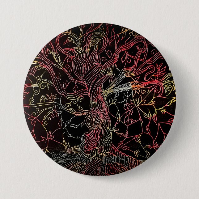 Transcending Ancestral Tree 7.5 Cm Round Badge (Front)